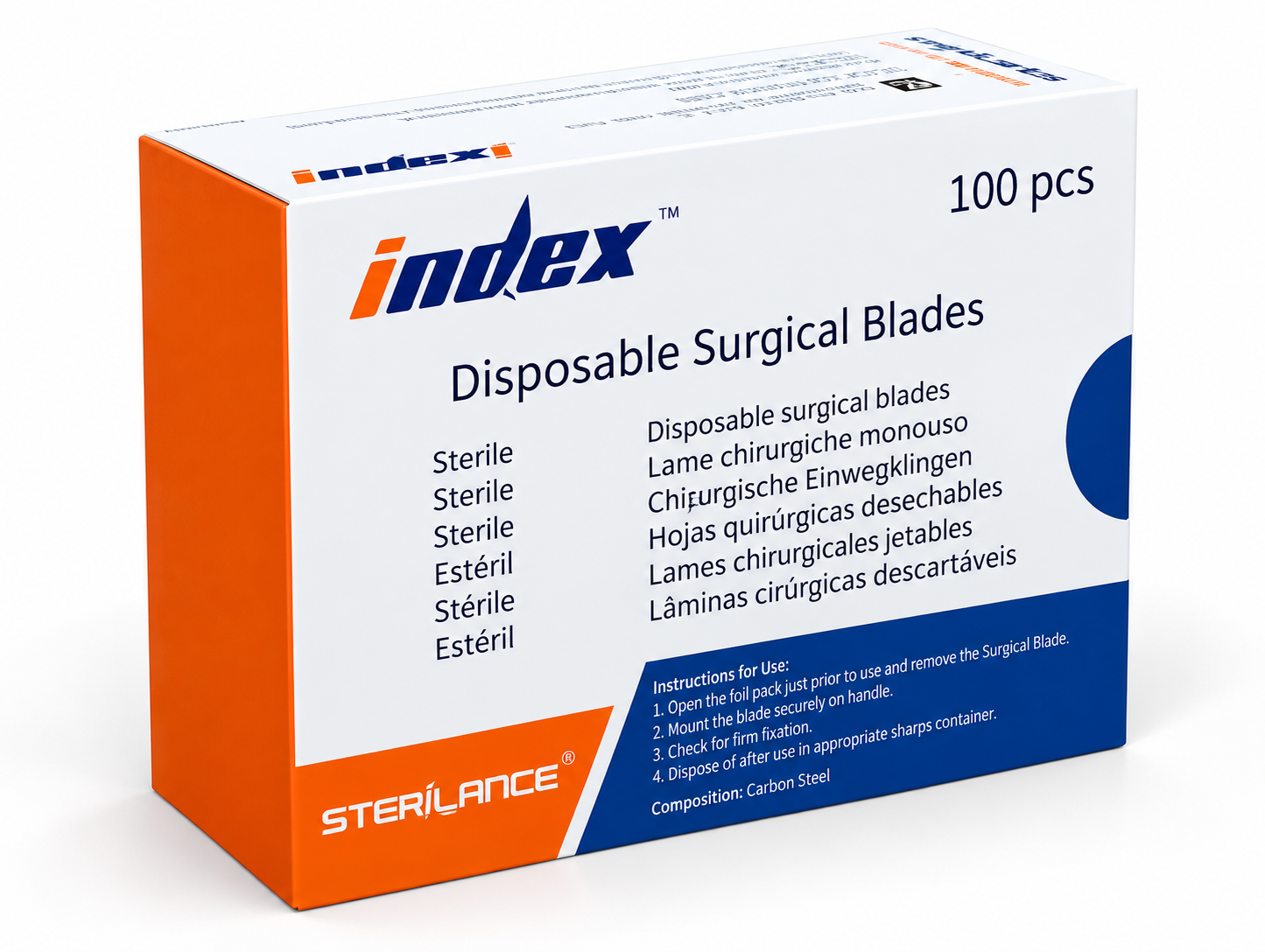 Лезвие хирургическое стерильные "Sterilance®"
